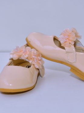 Girls' Dressy Sandals with Floral Detailing
