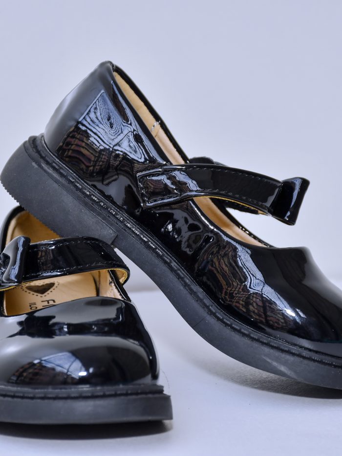 Black Patent Leather Kids' Mary Jane Shoes
