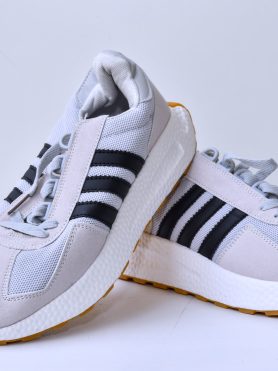 Adidas Grey & Black Sneakers