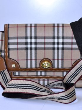 Burberry Plaid Crossbody Bag
