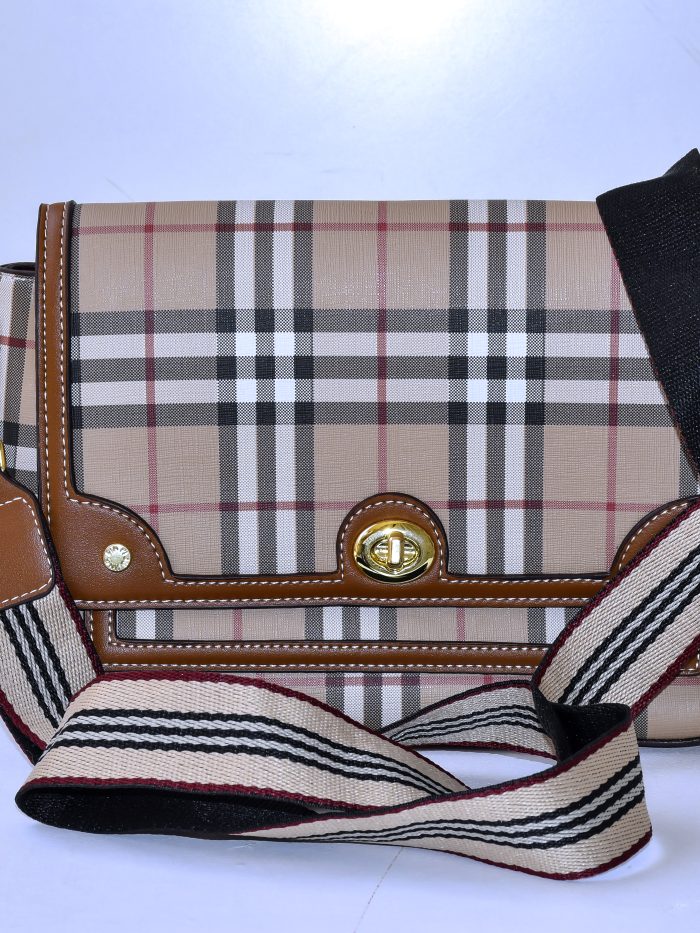 Burberry Plaid Crossbody Bag